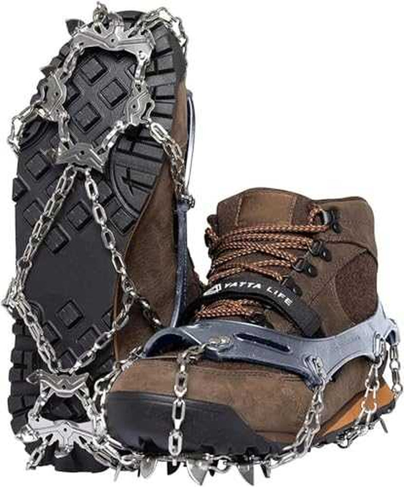 Yatta Life Ice Grip Trail Spikes - Ultimate Traction for Snow & Ice Adventures