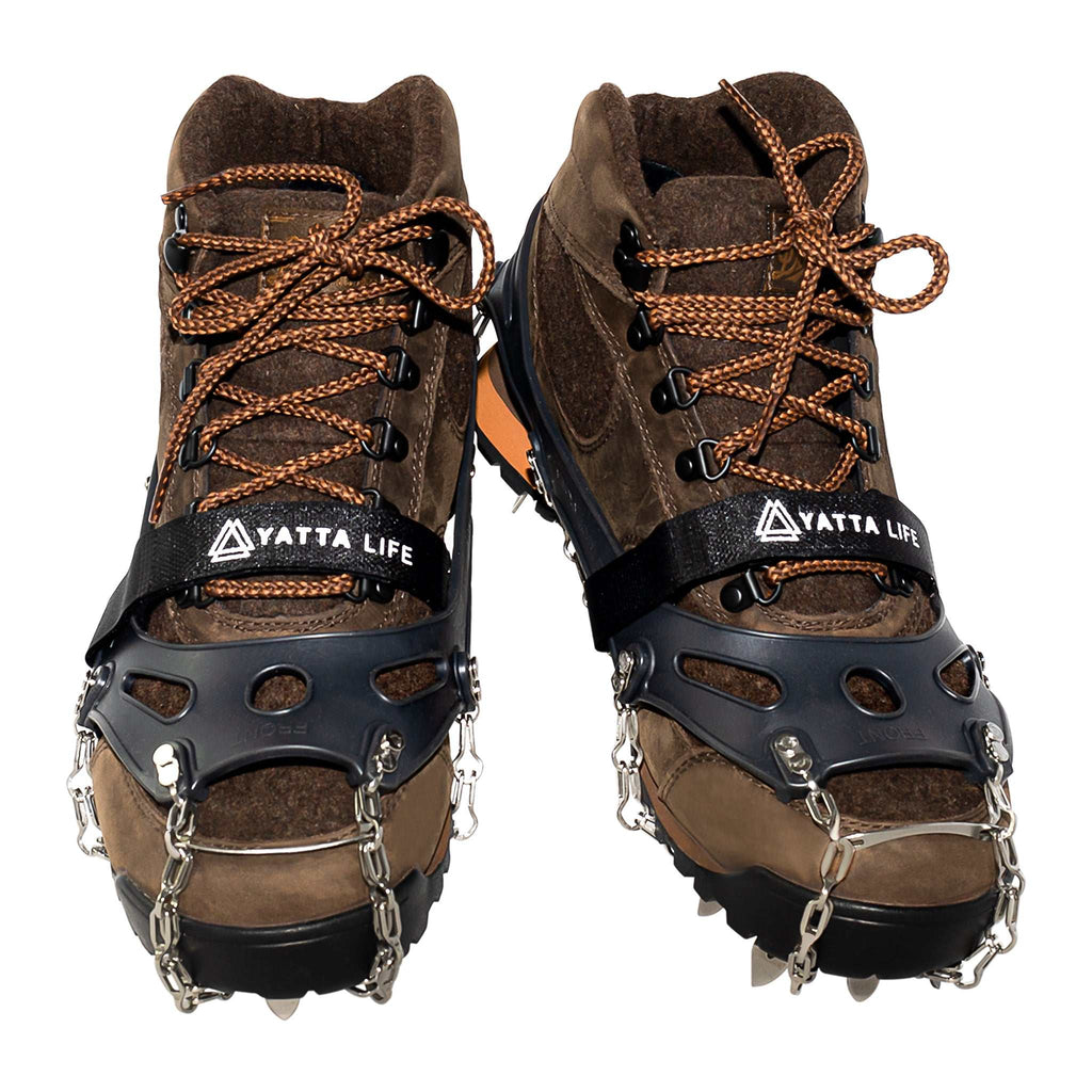Yatta Life Ice Grip Trail Spikes - Ultimate Traction for Snow & Ice Adventures
