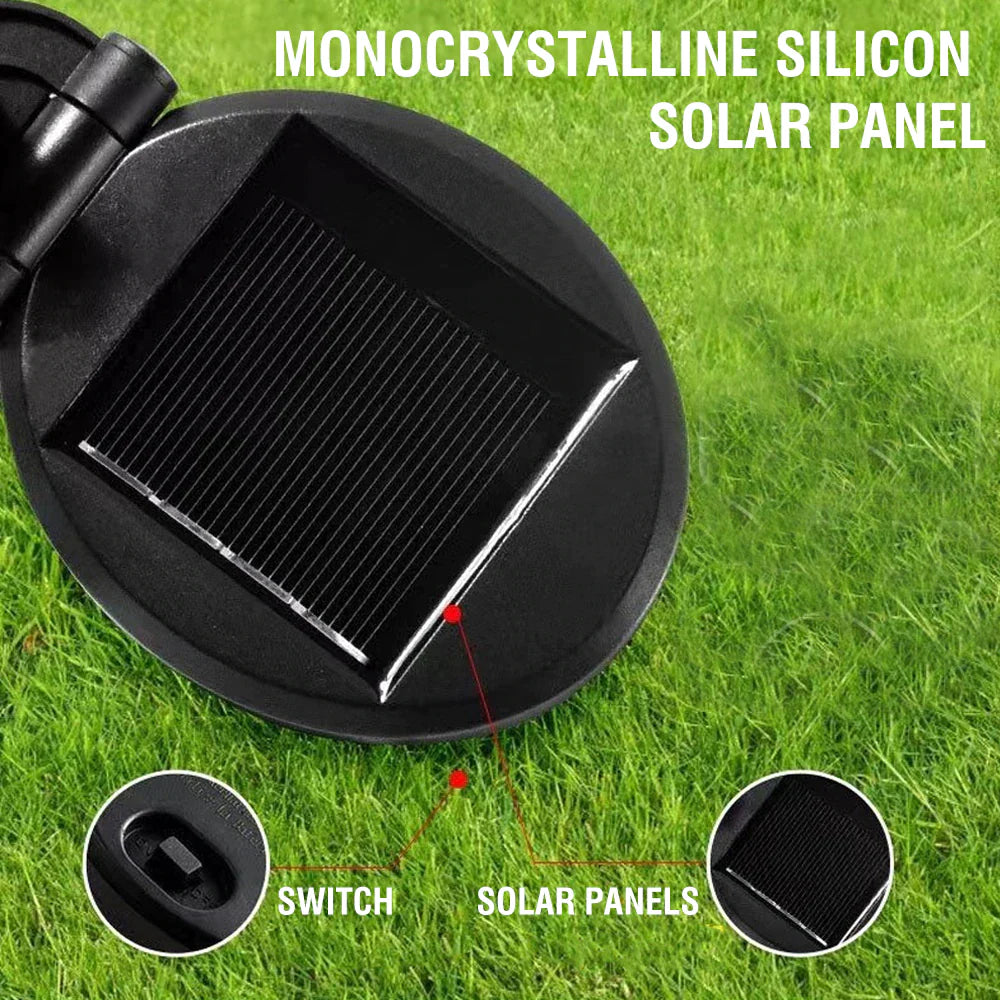 Illuminate Your Garden with Waterproof Solar LED Flower Stake Lights - Perfect Outdoor Patio Decoration!