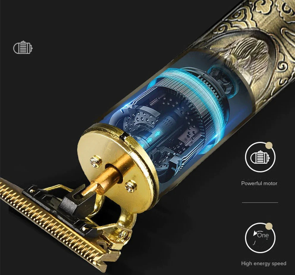 Ultimate Cordless Hair Clippers & Beard Trimmer - Professional Barbershop Quality Shaving Machine