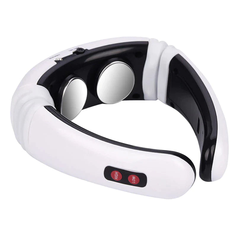 Relax and Revitalize: Electric Cervical Pulse Neck Massager with Magnetic Therapy