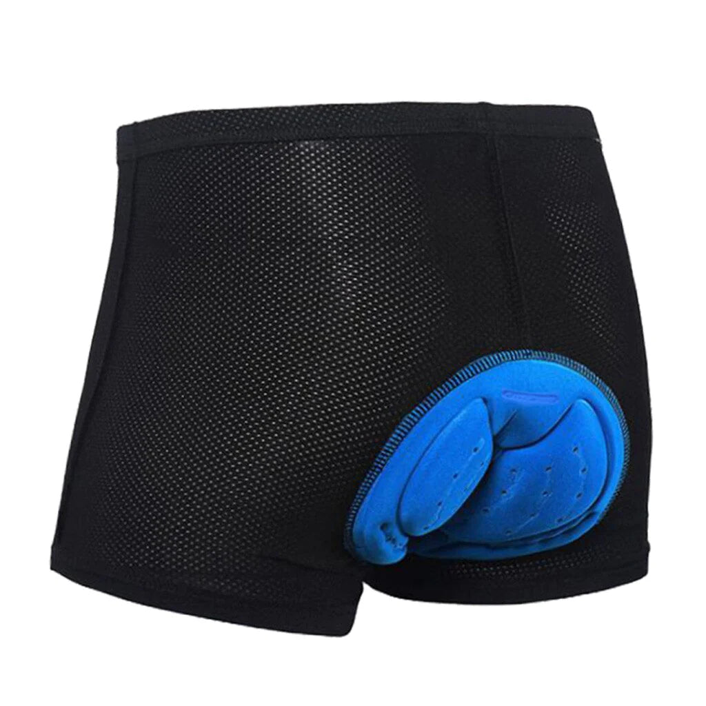 3D Padded Men's & Women's Cycling Shorts - Comfortable Gel Foam Bicycle Underwear Pants