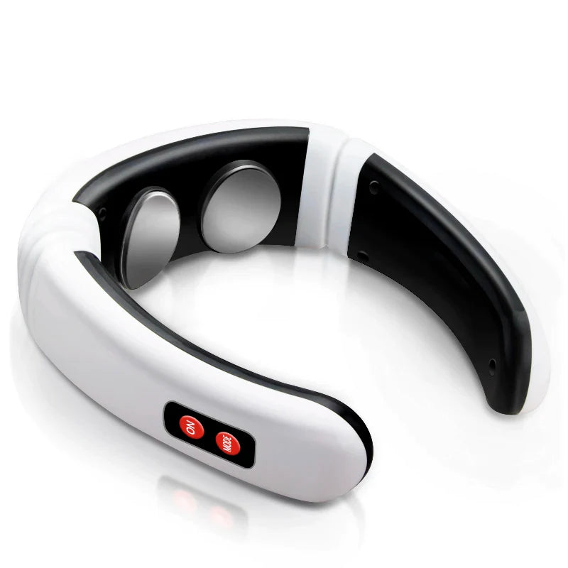 Relax and Revitalize: Electric Cervical Pulse Neck Massager with Magnetic Therapy