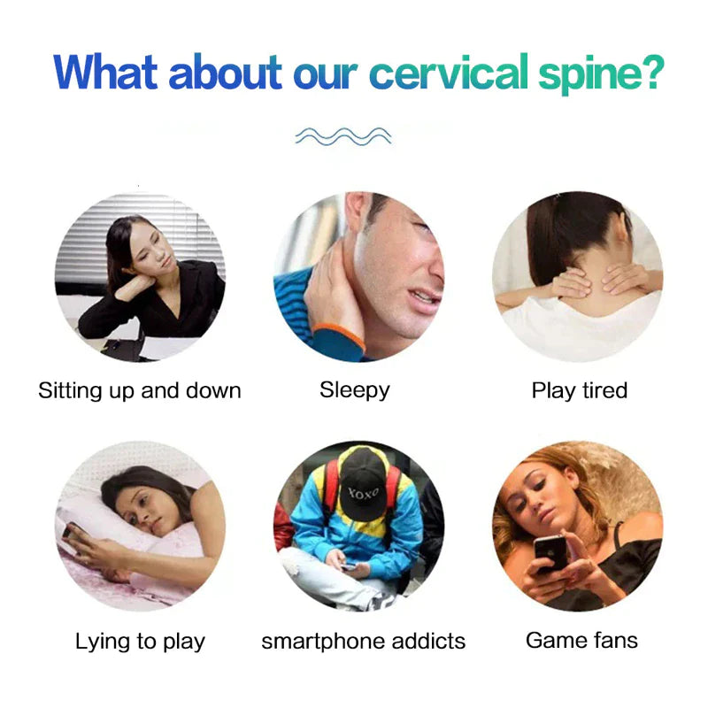 Relax and Revitalize: Electric Cervical Pulse Neck Massager with Magnetic Therapy