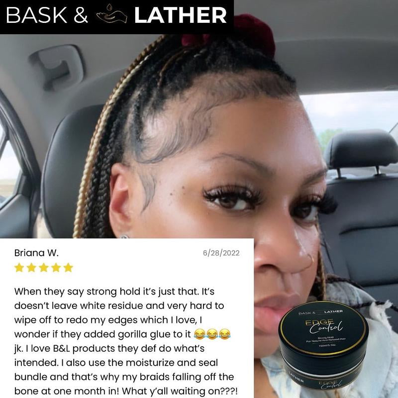 Strong Hold Edge Control Gel for Thick Edges