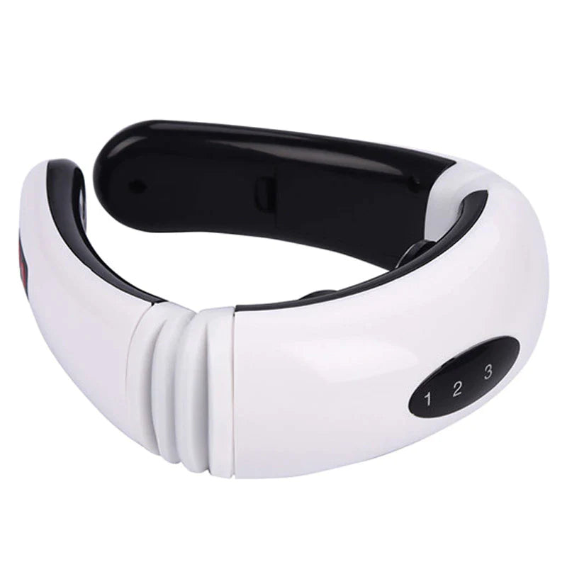 Relax and Revitalize: Electric Cervical Pulse Neck Massager with Magnetic Therapy