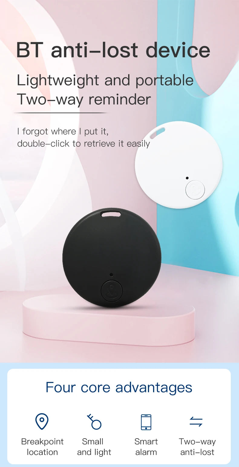 Mini GPS Keychain Smart Tag Locator-Bluetooth-Compatible