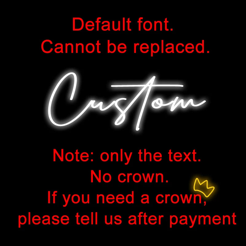 Custom LED Name Signs - Gift for Wall Decor, Personalized Gifts