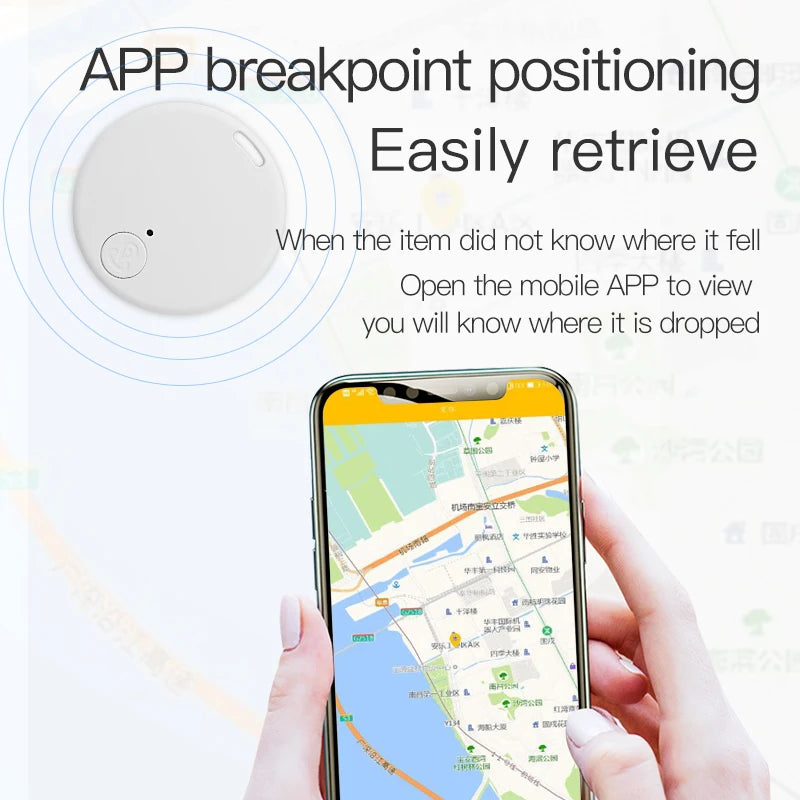 Mini GPS Keychain Smart Tag Locator-Bluetooth-Compatible