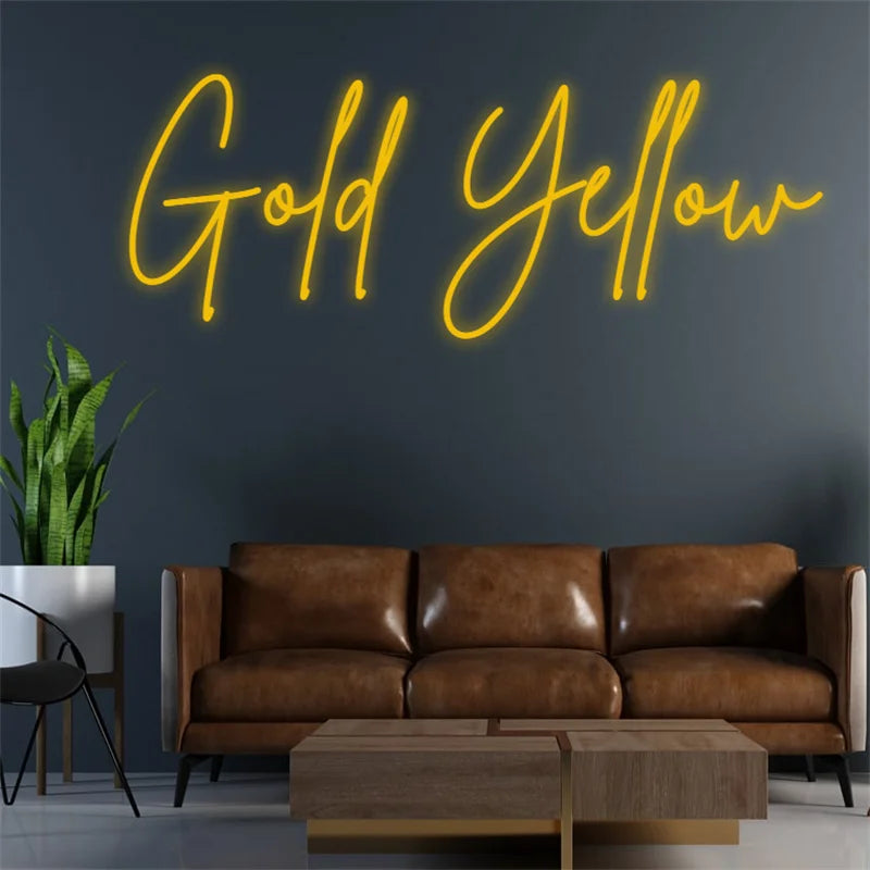 Custom LED Name Signs - Gift for Wall Decor, Personalized Gifts