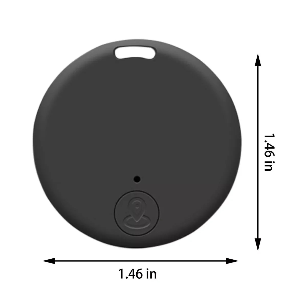 Compact Bluetooth GPS Tracker for Kids and Pets - Smart Location Key Finder