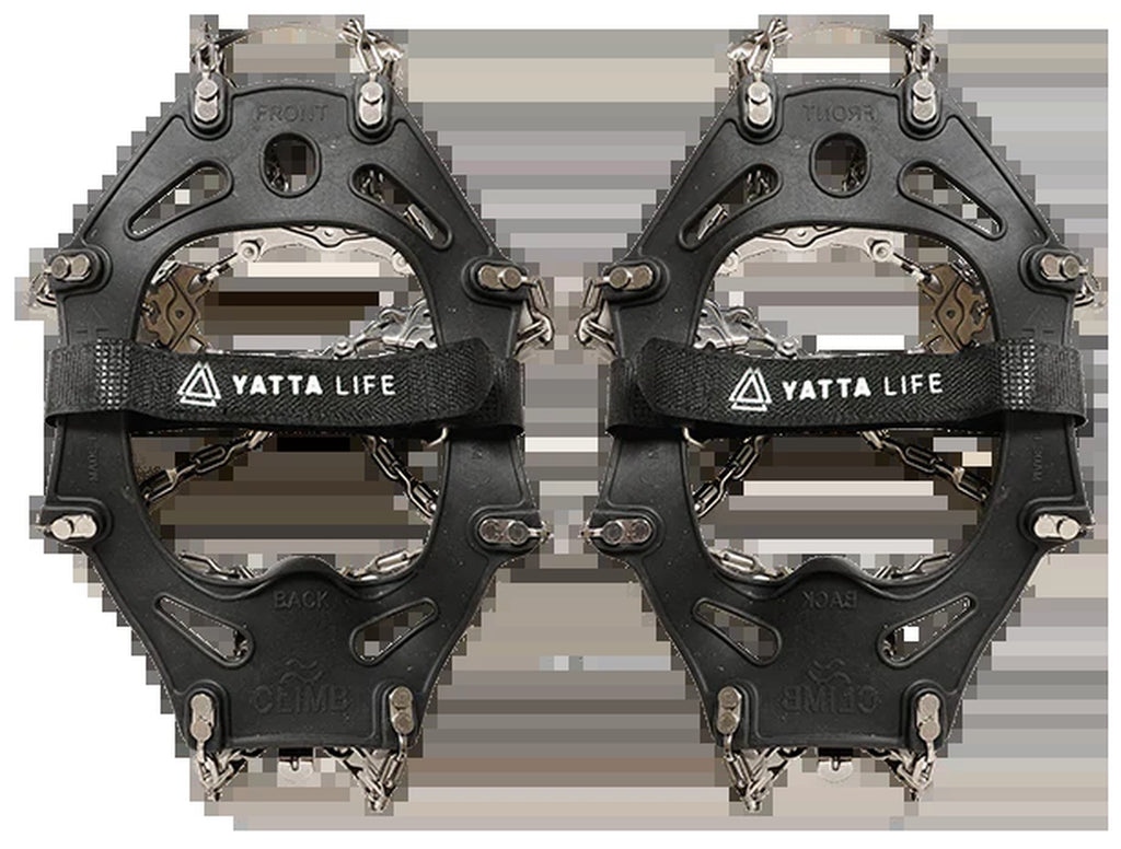 Yatta Life Ice Grip Trail Spikes - Ultimate Traction for Snow & Ice Adventures