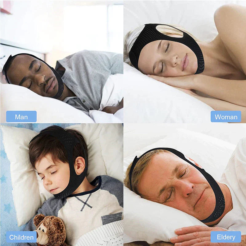 Ultimate Anti-Snoring Chin Strap for Peaceful, Snore-Free Sleep