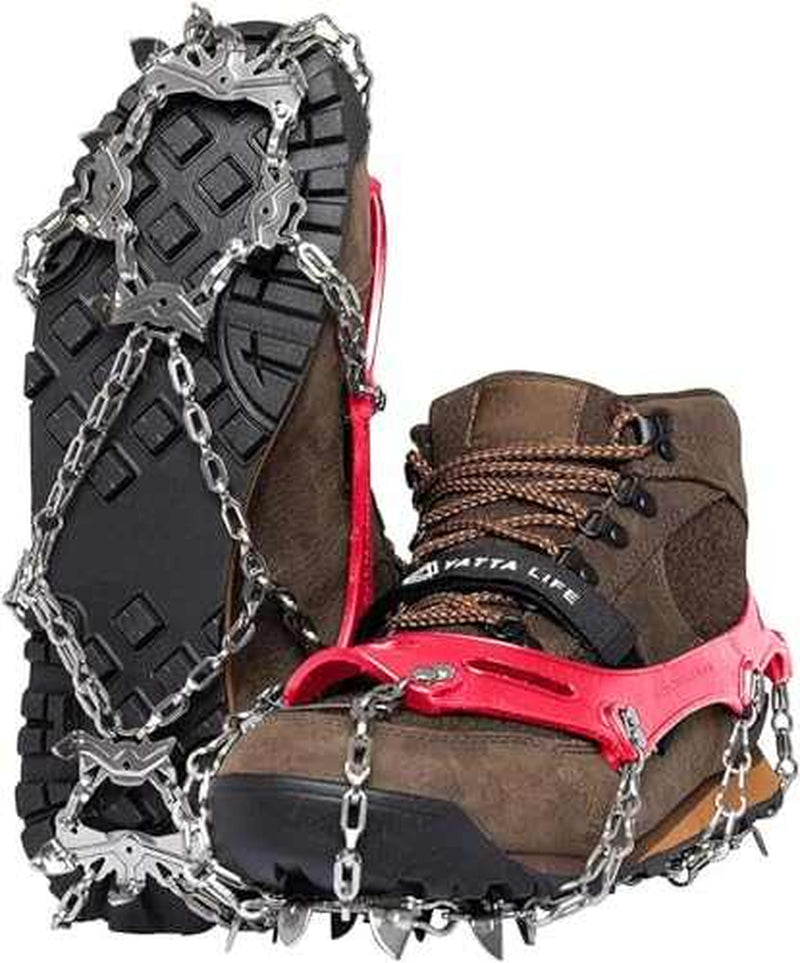 Yatta Life Ice Grip Trail Spikes - Ultimate Traction for Snow & Ice Adventures