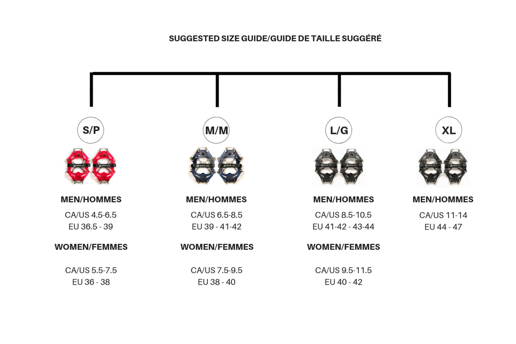 Yatta Life Ice Grip Trail Spikes - Ultimate Traction for Snow & Ice Adventures