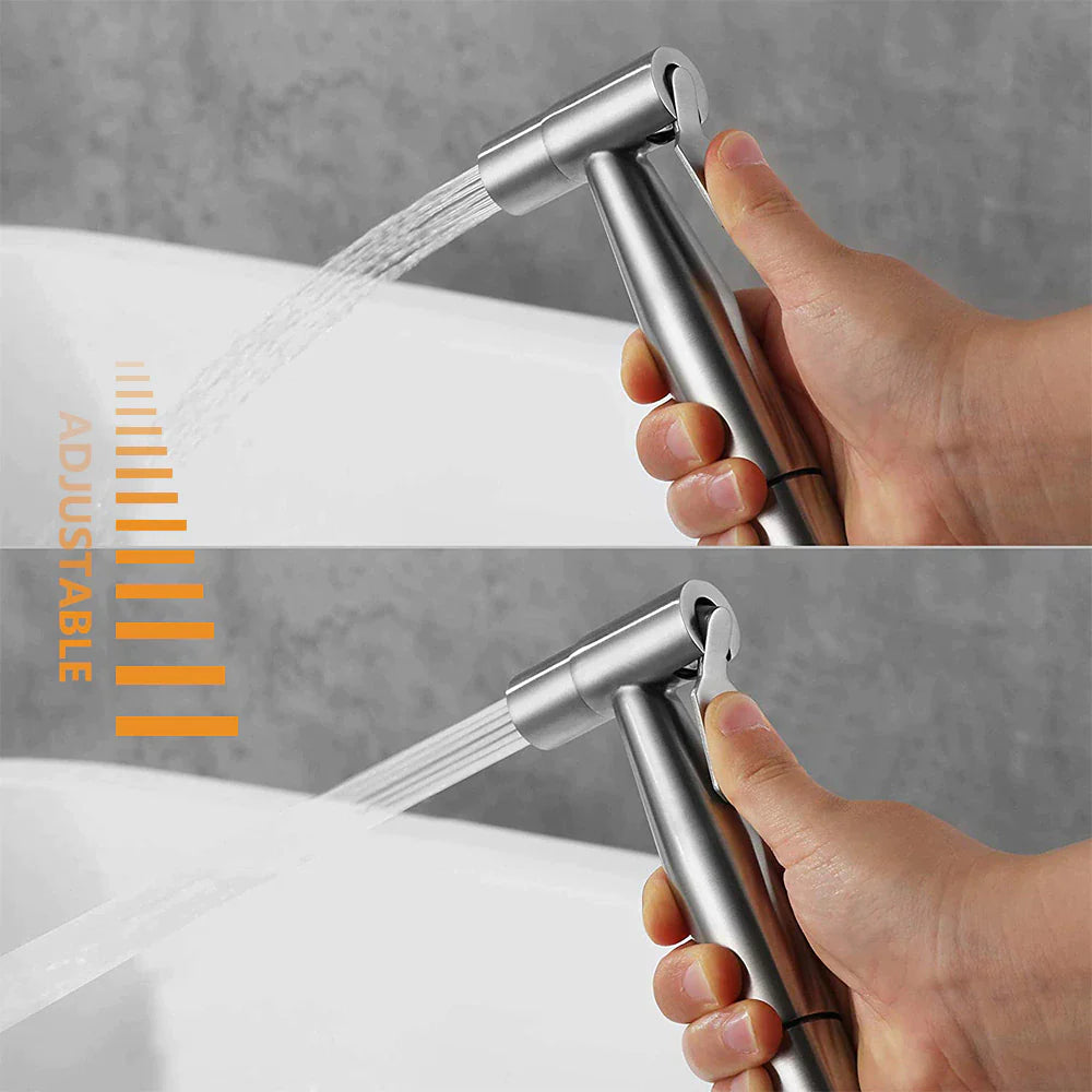 Upgrade Your Bathroom with the Premium Stainless Steel Toilet Shattaf Bidet Spray Hose and Handheld Shower Head