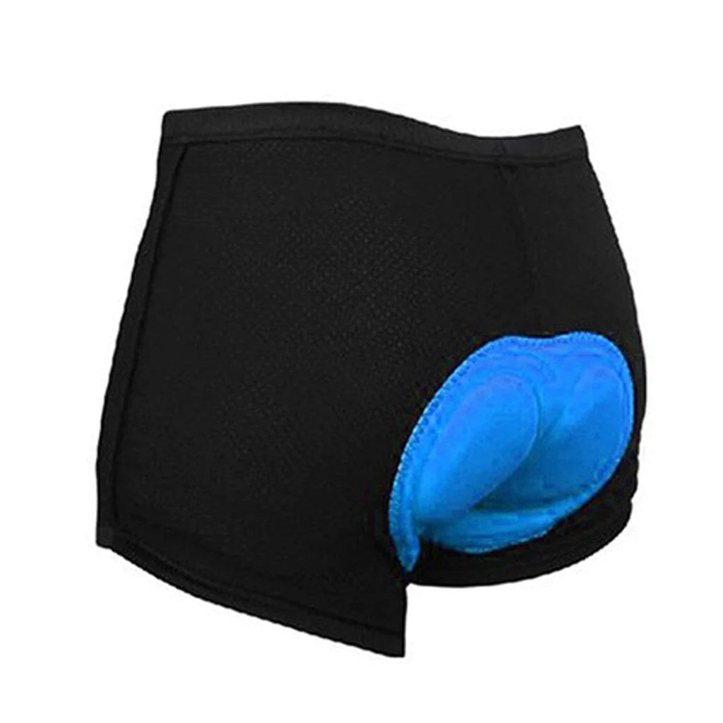 3D Padded Men's & Women's Cycling Shorts - Comfortable Gel Foam Bicycle Underwear Pants