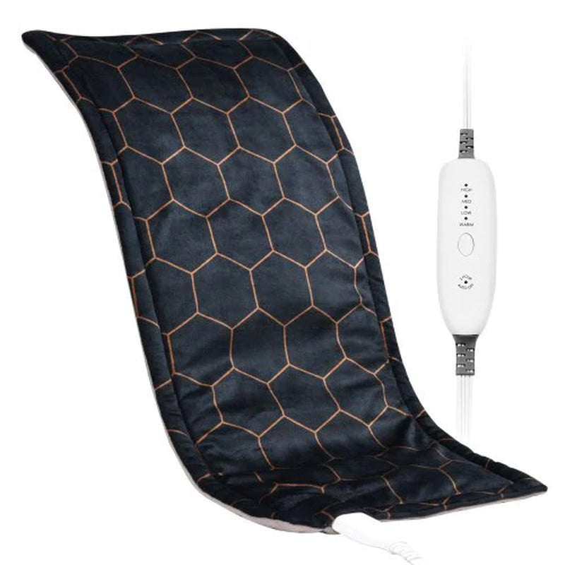 Experience Ultimate Pain Relief with VEVOR Weighted Heating Pad - Far Infrared Therapy, 12" x 24