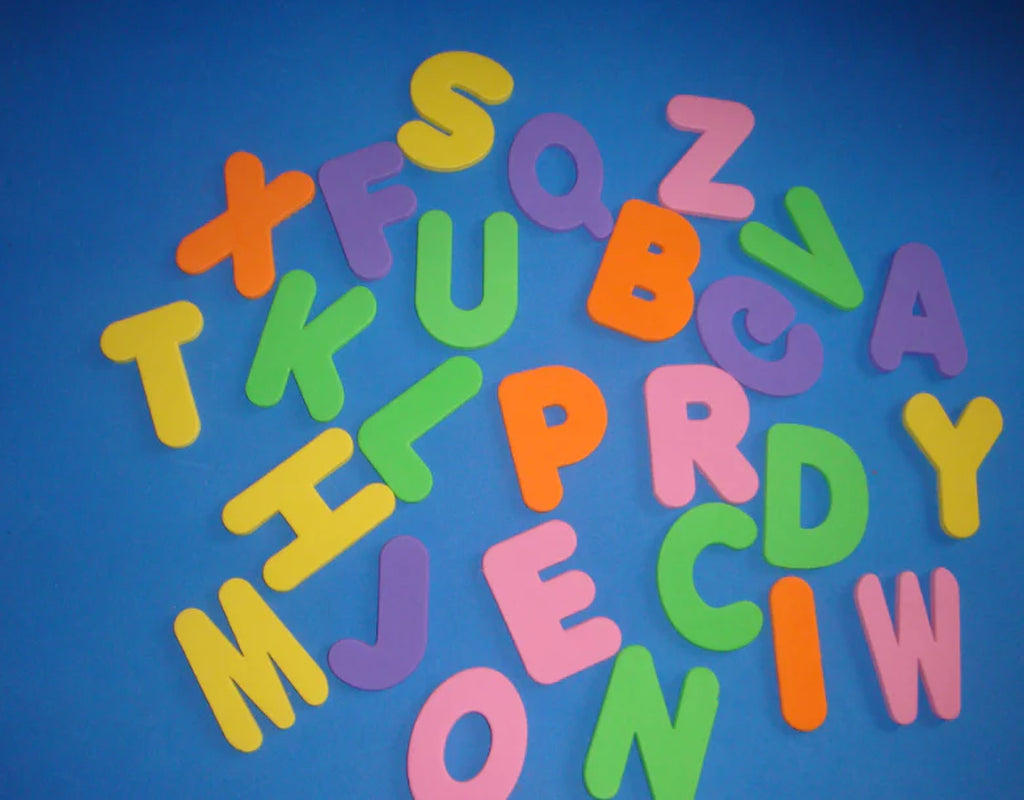 Kids' Preschool EVA Letter & Number 26 ABC 0-9 Bathtub Learning, Smart, Reading & Writing Play Set