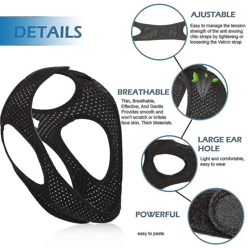 Ultimate Anti-Snoring Chin Strap for Peaceful, Snore-Free Sleep