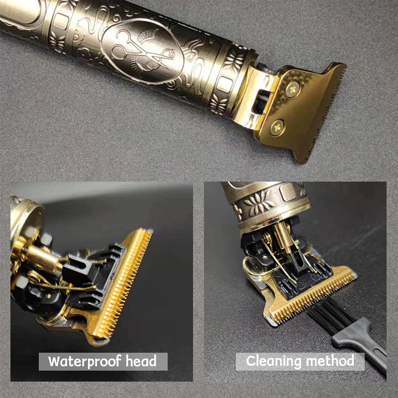 Ultimate Cordless Hair Clippers & Beard Trimmer - Professional Barbershop Quality Shaving Machine