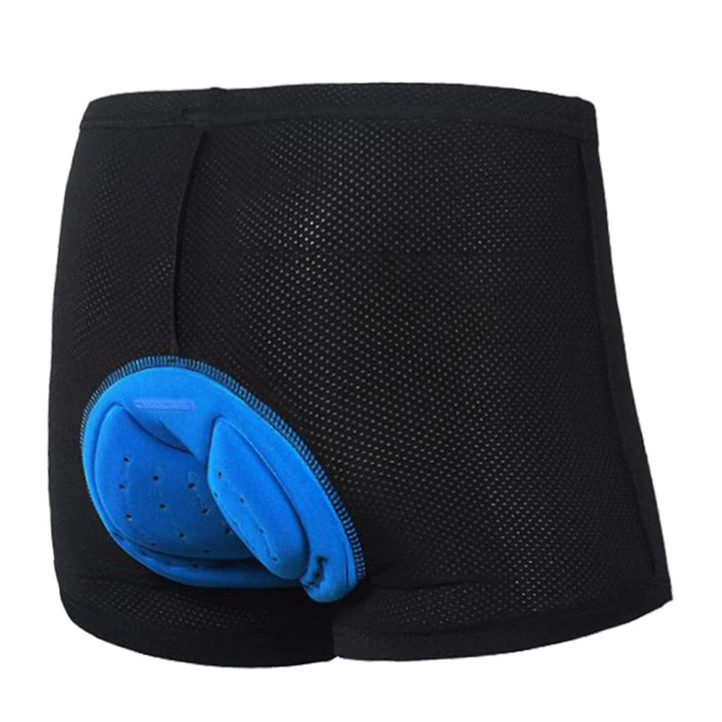 3D Padded Men's & Women's Cycling Shorts - Comfortable Gel Foam Bicycle Underwear Pants