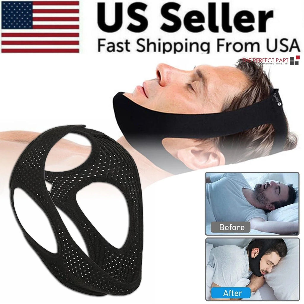 Ultimate Anti-Snoring Chin Strap for Peaceful, Snore-Free Sleep