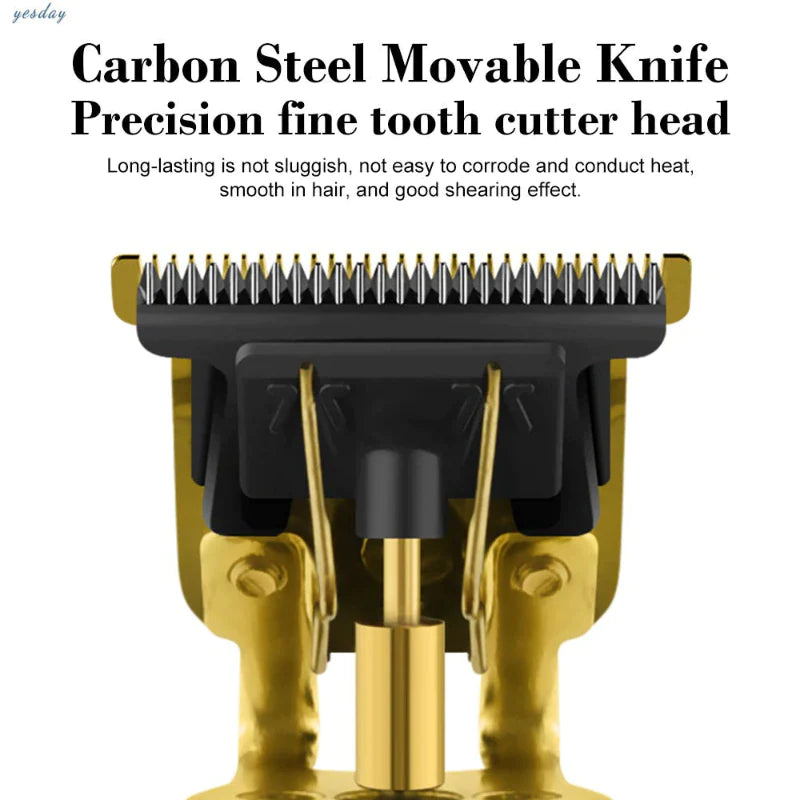 Ultimate Cordless Hair Clippers & Beard Trimmer - Professional Barbershop Quality Shaving Machine