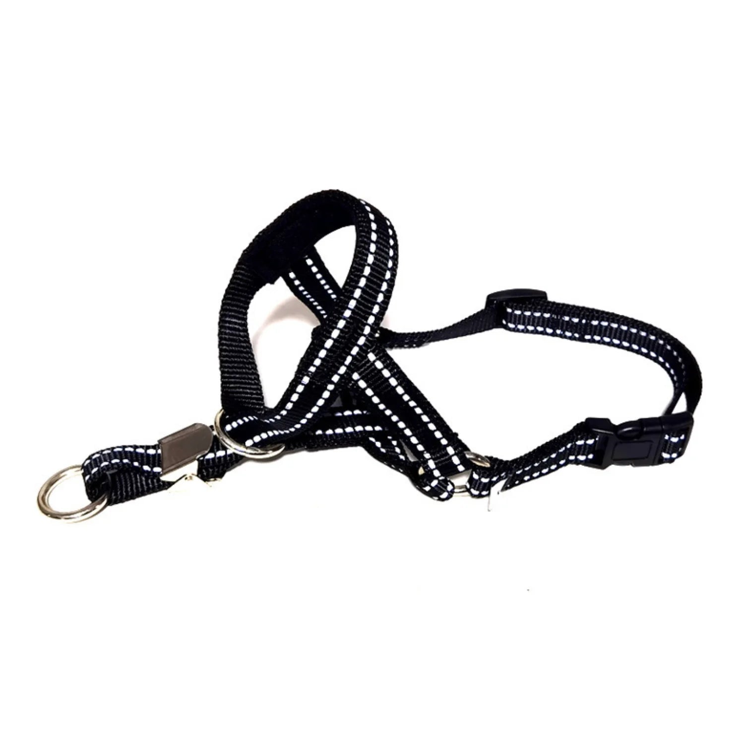 Red anti - Bite Dog Muzzle Harness Leash Set - Control and Safety for Your Pet