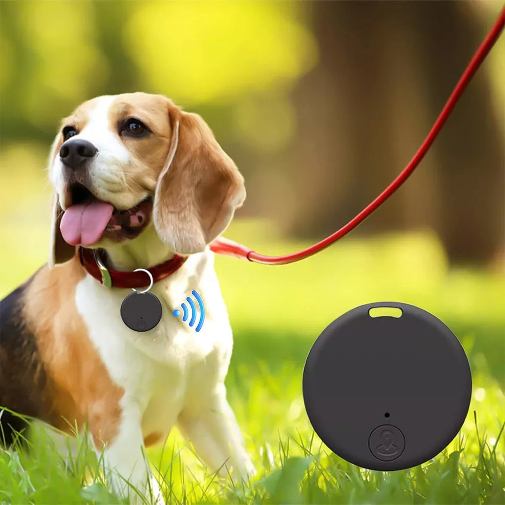 Compact Bluetooth GPS Tracker for Kids and Pets - Smart Location Key Finder