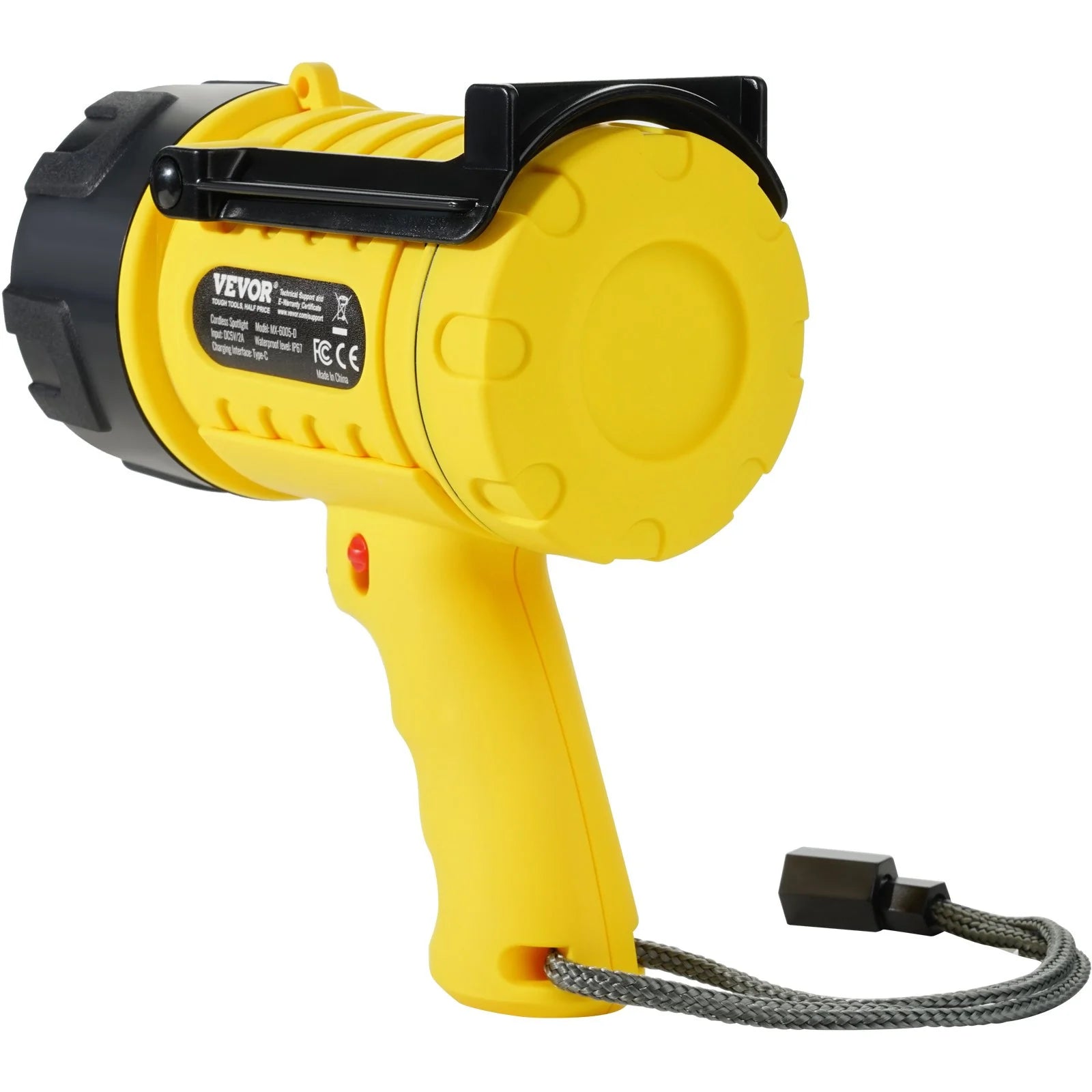 Ultra Bright 1,000,000LM Rechargeable USB Spotlight Flashlight - Perfect for All Your Searchlight Needs!