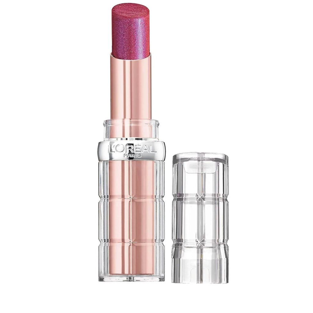 L’Oréal Paris Makeup Colour Riche Plump and Shine Lipstick - 105 Mulberry Plump for Glossy, Radiant, and Visibly Fuller Lips - All-Day Moisture in a Perfect 0.1 Oz Size
