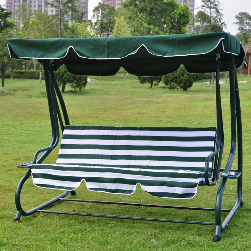 Extra-Large 77"X43" Outdoor Garden Swing Canopy Replacement Cover - Durable 300D Fabric