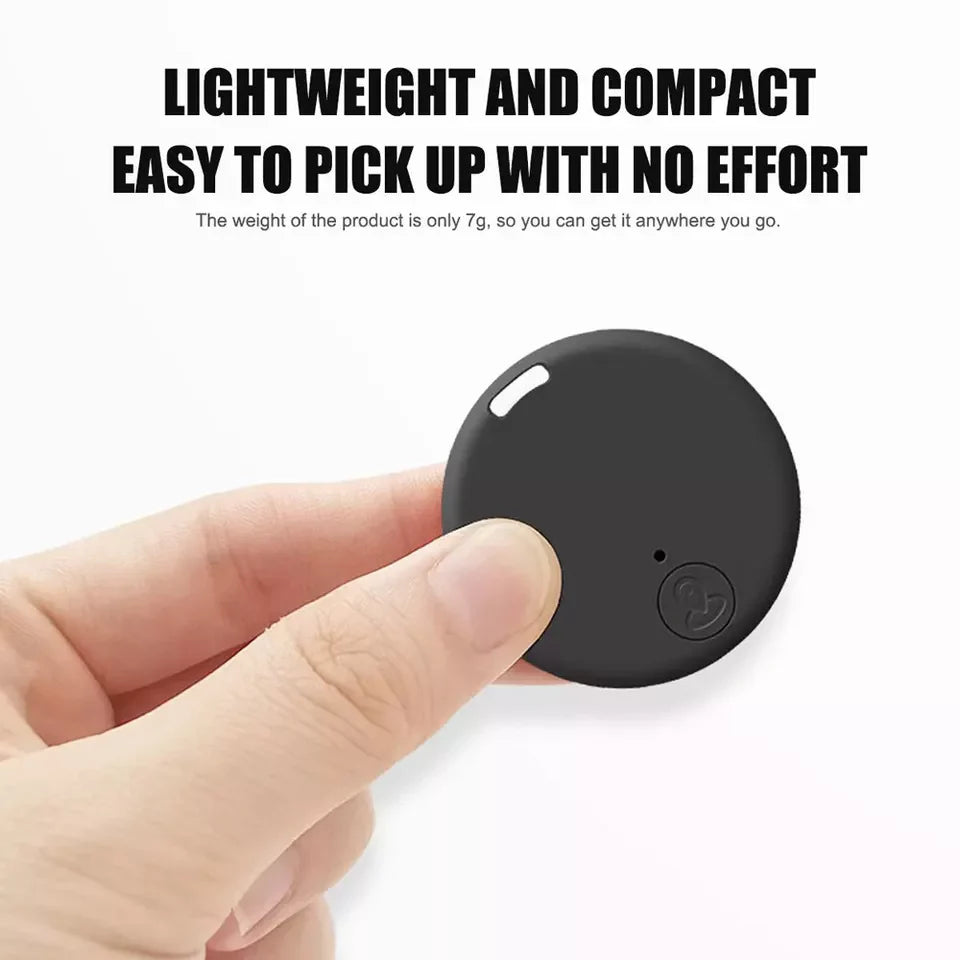 Compact Bluetooth GPS Tracker for Kids and Pets - Smart Location Key Finder
